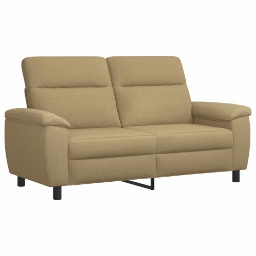 2-personers sofa i stof - lys brun, 178 x 90 x 95 cm