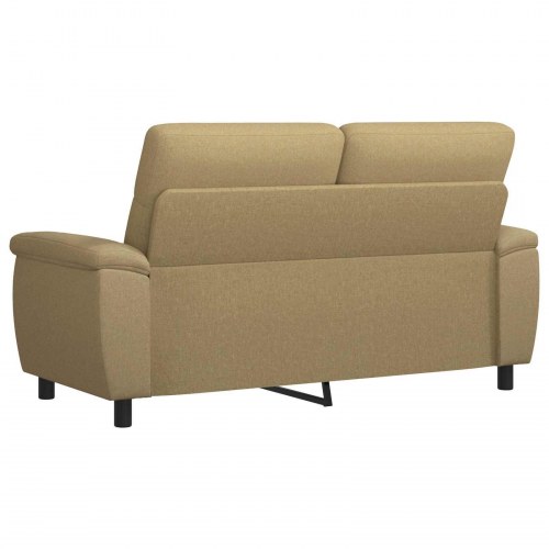 2-personers sofa i stof - lys brun, 178 x 90 x 95 cm