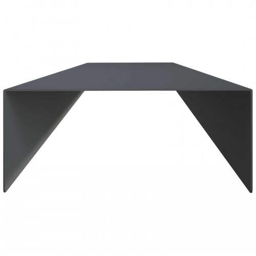 Dækprofil til havekant 2 stk. 100 x 15 x 5 cm - antracit