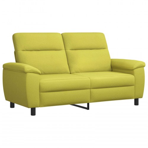 2-personers sofa i stof - lys grøn, 178 x 90 x 95 cm