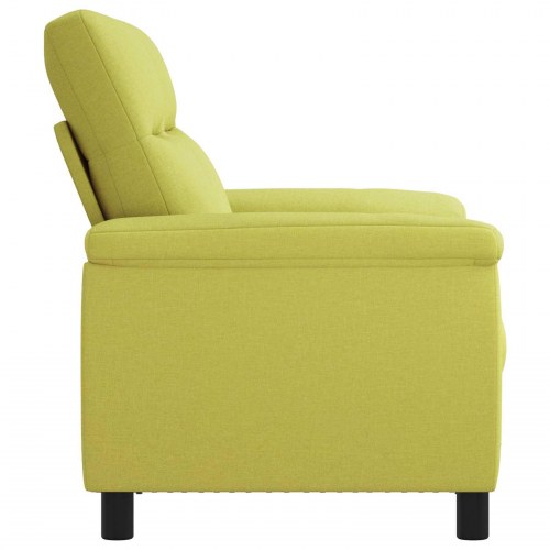 2-personers sofa i stof - lys grøn, 178 x 90 x 95 cm