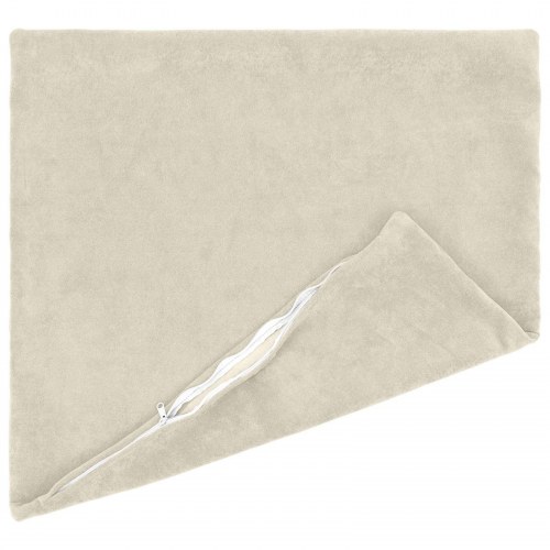 Pyntepuder HEERLEN 2 stk. - cremefarvet, 65 x 65 cm