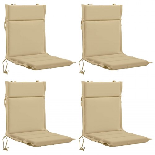 Lavrygget stolpude GEMERT 4 stk. - beige