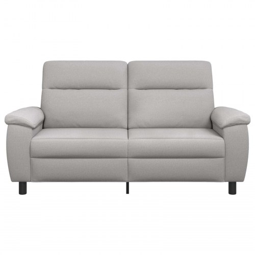 2-personers sofa i skygrå stof - 178 x 90 x 95 cm