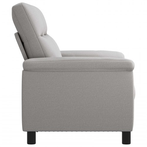 2-personers sofa i skygrå stof - 178 x 90 x 95 cm