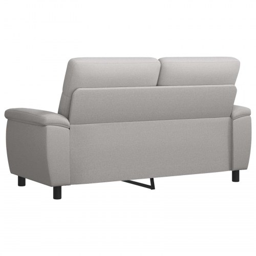 2-personers sofa i skygrå stof - 178 x 90 x 95 cm