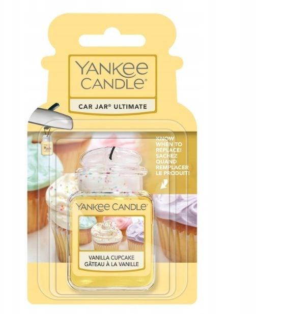Luftfrisker til bil Yankee Candle Car Jar Ultimate Vanilla Cupcake