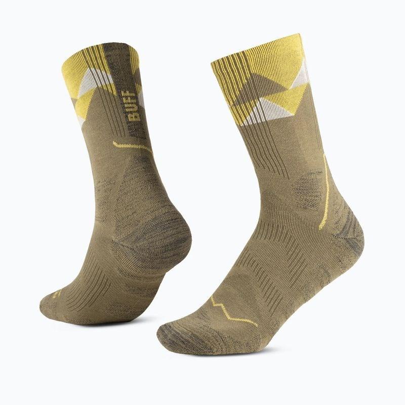 Strømper Buff ThermoNet - oliven L (42-44)