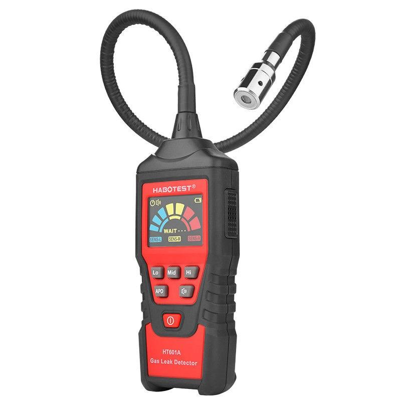 Habotest HT601A, Ultrasonisk utæthedsmåler, Sort, Rød, Alkaline, 1,5 V, 153 mm, 60 mm
