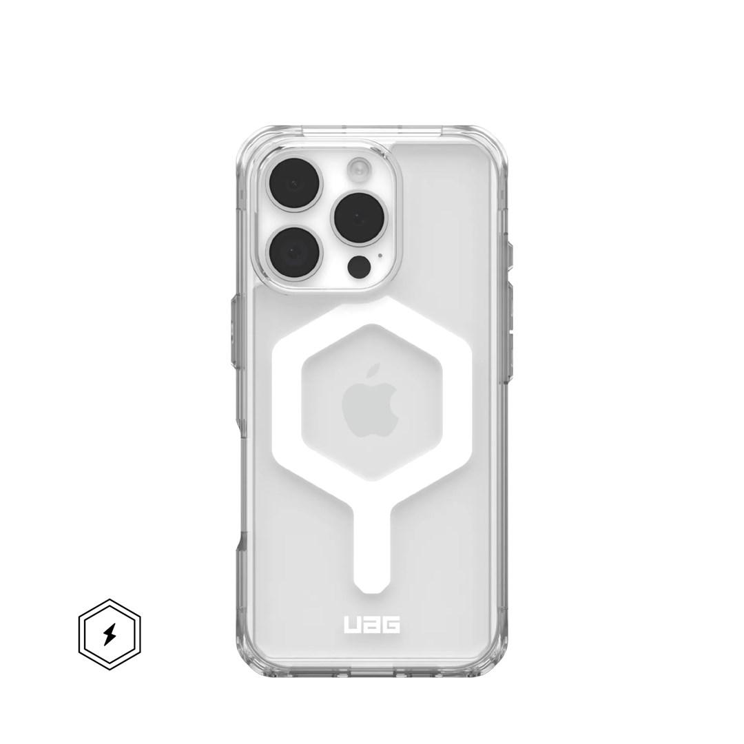 Mobilcover Urban Armor Gear Plyo til Apple 16 cm - transparent/hvid