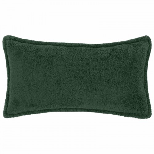 Pudebetræk HOUTEN 6 stk. mørkegrøn 40 x 80 cm bouclé