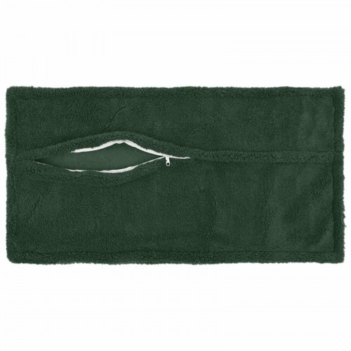 Pudebetræk HOUTEN 6 stk. mørkegrøn 40 x 80 cm bouclé