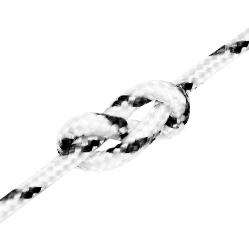Universaltov 3 mm 50 m - hvid polyester