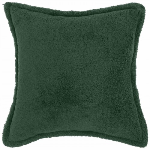 Pudebetræk HOUTEN mørkegrøn 30 x 30 cm bouclé - 2 stk.