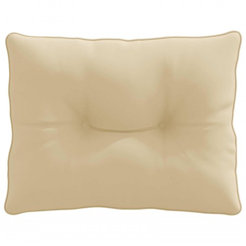 Rygpude PUTTEN - beige 50 x 40 x 10 cm