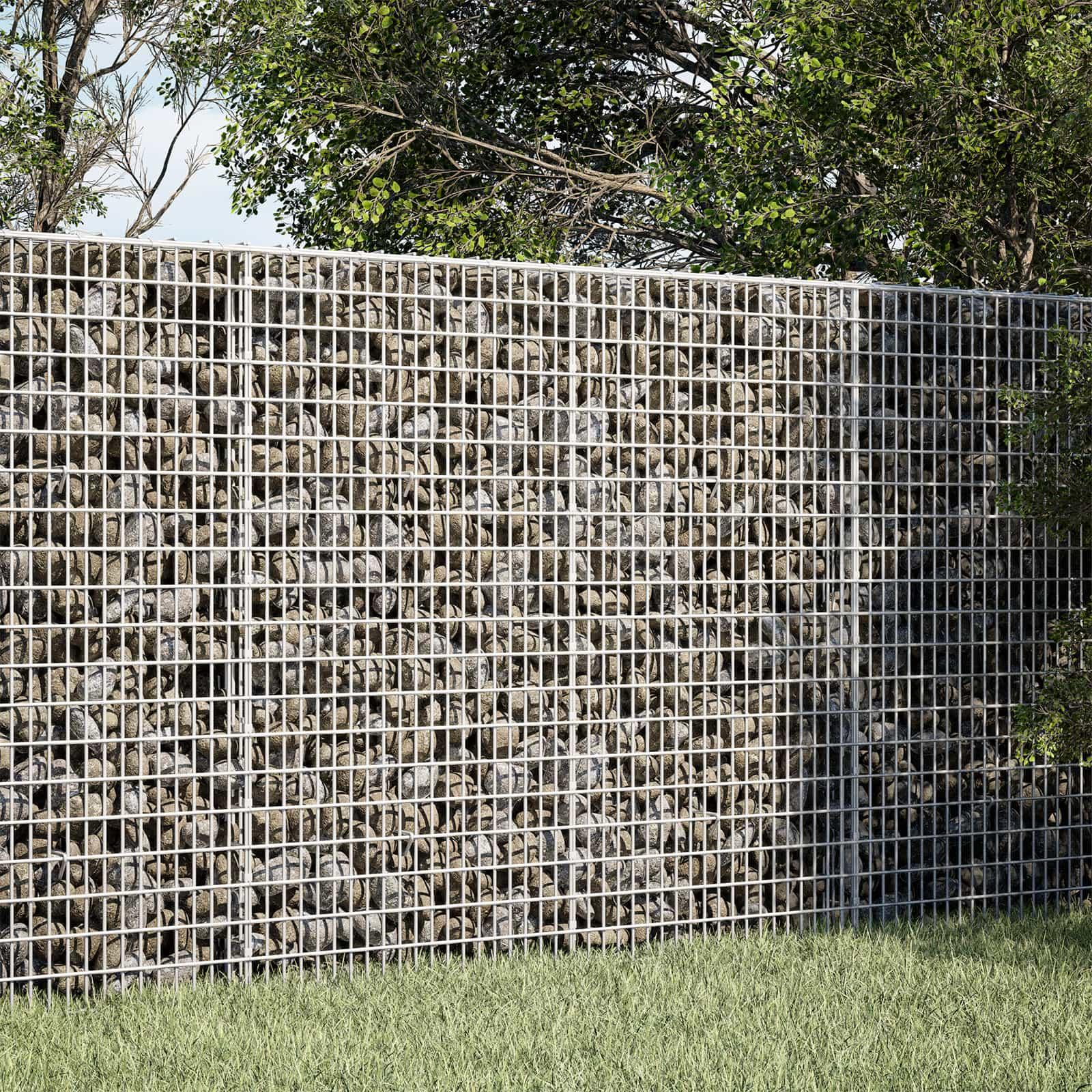 Gabionkurv 50 x 30 x 100 cm - 5 mm tråd, 5 x 2,5 cm maske