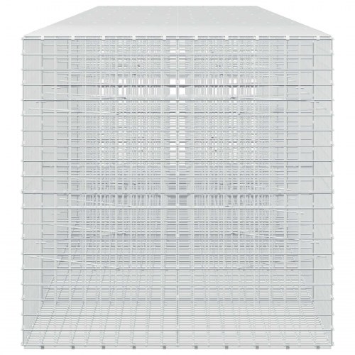 Gabion i galvaniseret stål 700 x 100 x 100 cm