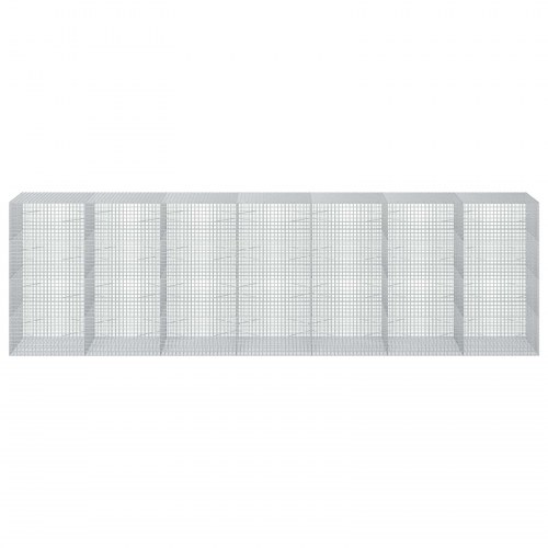 Gabionkurv 700 x 100 x 200 cm - 3,5 mm, 5 x 5 cm