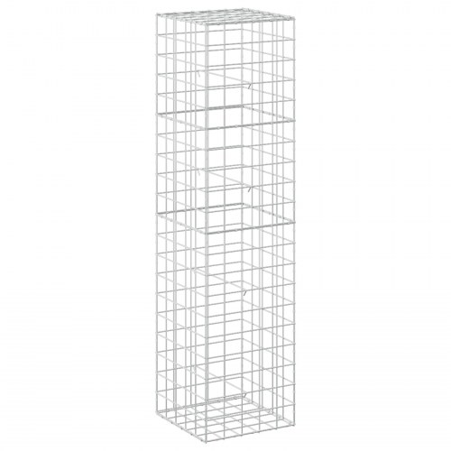 Gabionkurv 50 x 50 x 200 cm - 3,5 mm tråd, 10 x 10 cm net