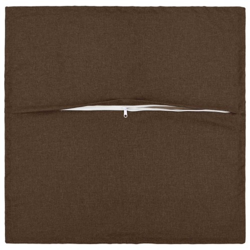 Pudebetræk HOUTEN 6 stk. - brun 30 x 30 cm