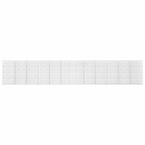 Gabion 1200 x 20 x 200 cm - 3,5 mm tråd, 10 x 10 cm net