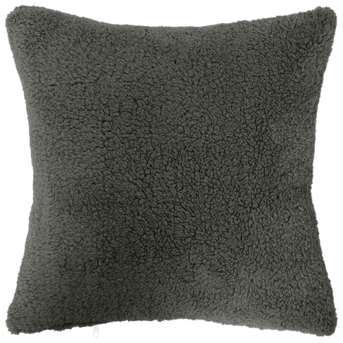 Pudebetræk HEERLEN mørkegrå 45 x 45 cm bouclé - 12 stk.