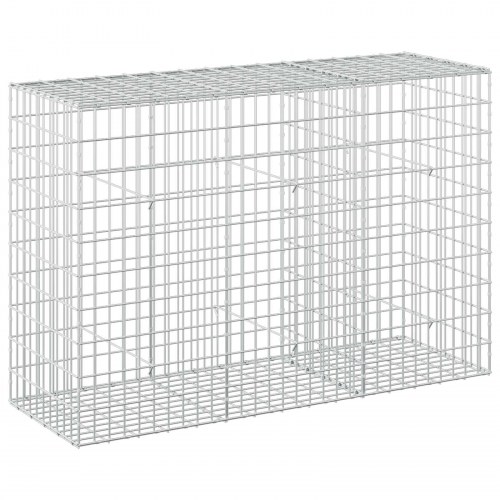 Gabionkurv 150 x 50 x 100 cm - galvaniseret stål