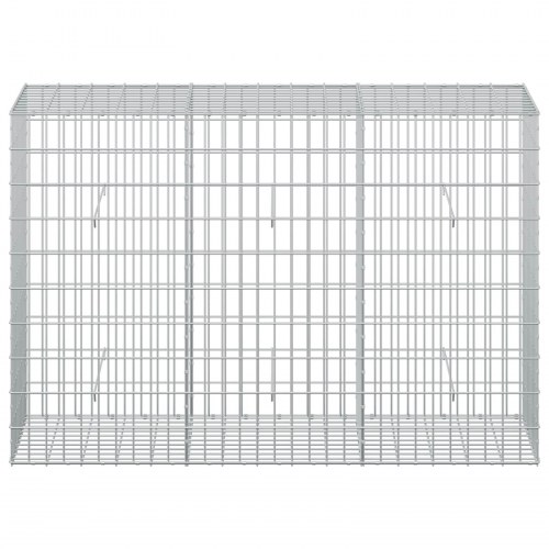Gabionkurv 150 x 50 x 100 cm - galvaniseret stål