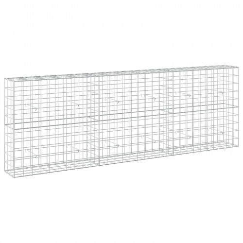 Gabionkurv 300 x 30 x 100 cm - galvaniseret stål