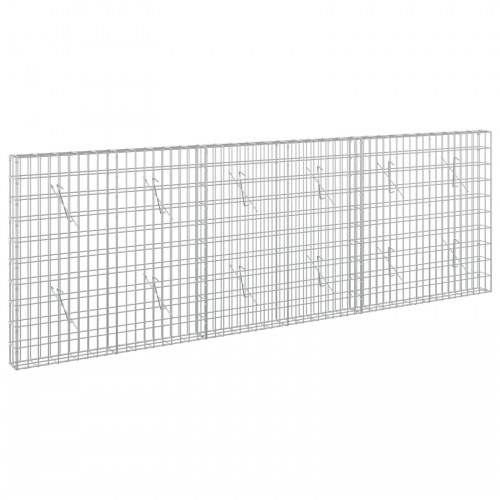 Gabionkurv i galvaniseret stål 300 x 10 x 100 cm