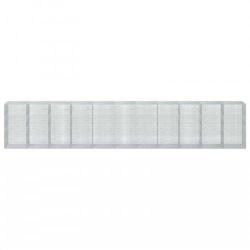 Gabionkurv 1100 x 100 x 200 cm - 5 mm tråd