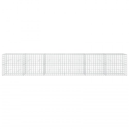 Gabionkurv 600 x 30 x 100 cm i galvaniseret stål