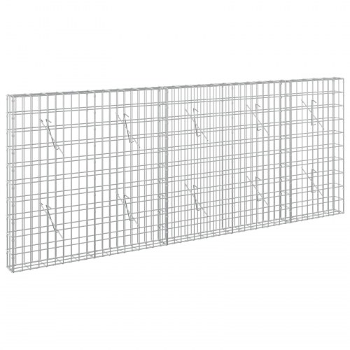 Gabionkurv 250 x 10 x 100 cm - galvaniseret stål