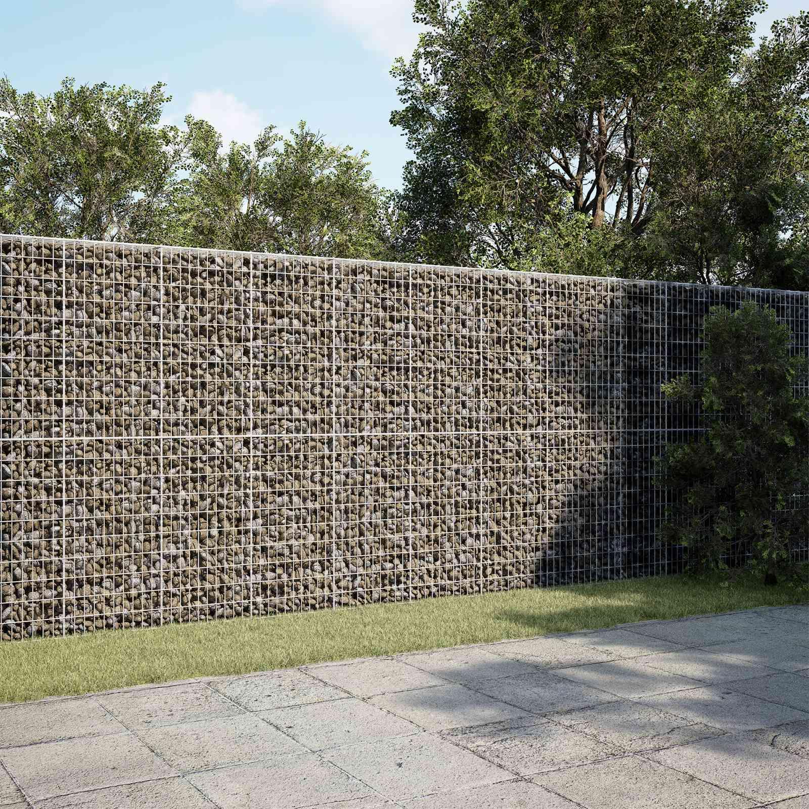 Gabionkurv 600 x 20 x 200 cm - 3,5 mm tråd