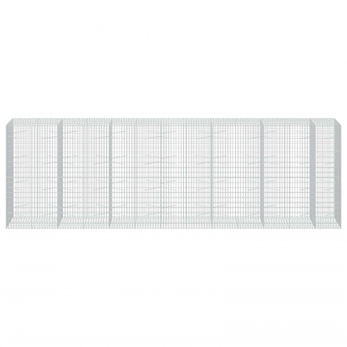 Gabionkurv 650 x 100 x 200 cm - 3,5 mm tråd