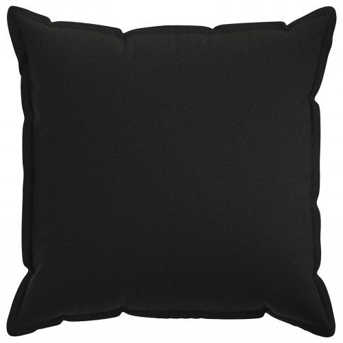 Pudebetræk HOUTEN 2 stk. - sort 55 x 55 cm faux linned