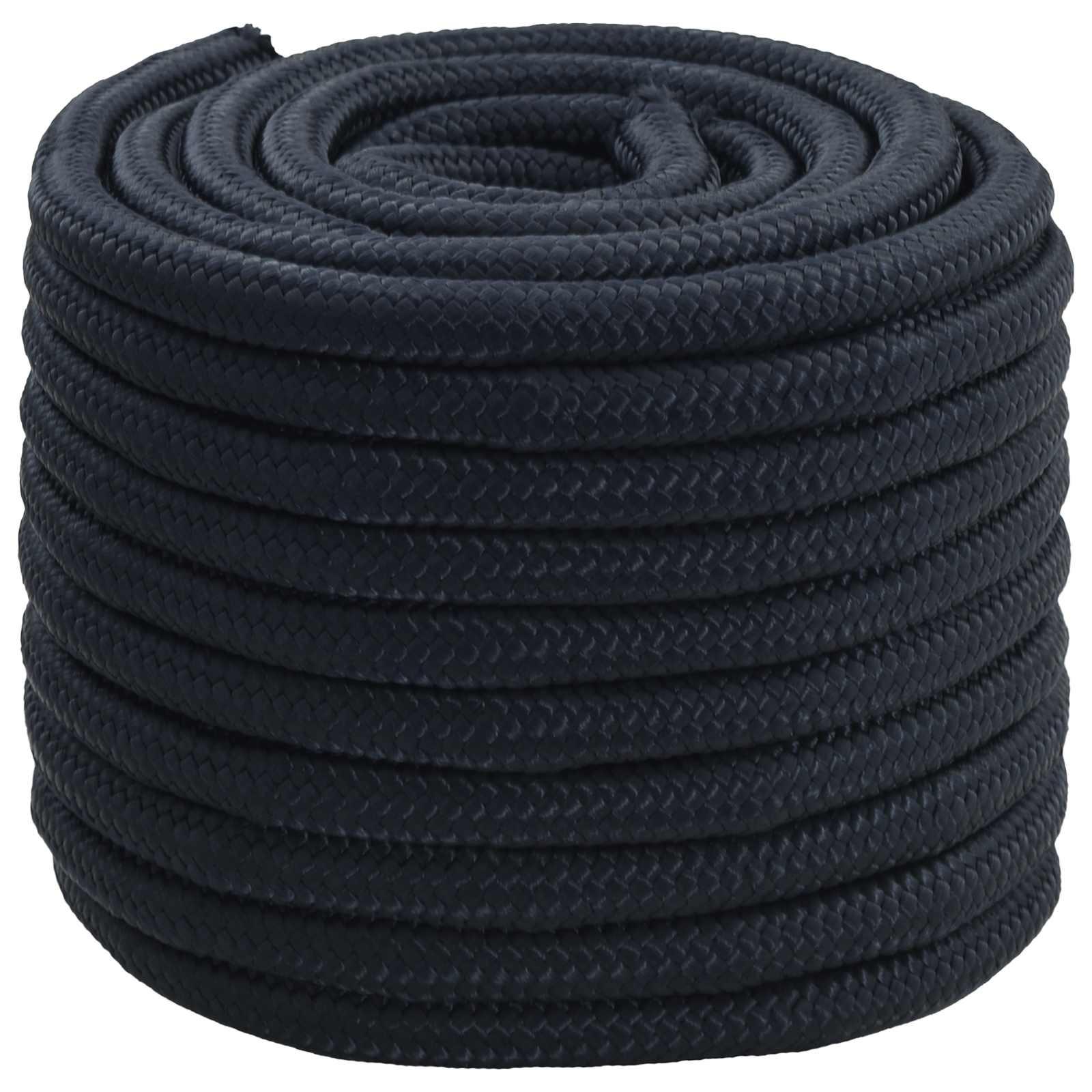 vidaXL Multifunktionelt universaltov 20 mm 25 m Kongelig blå Polyester