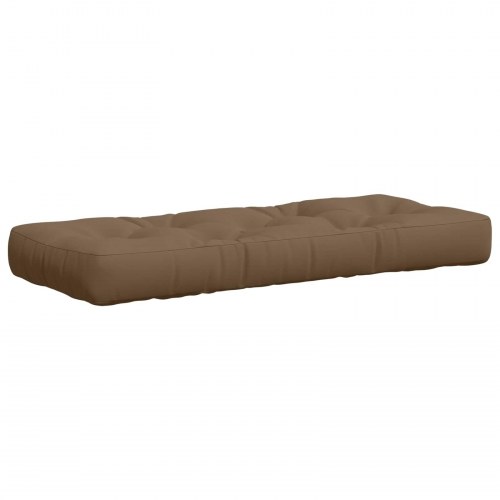 Pallesædepude VIANEN - gråbrun 120 x 50 x 12 cm