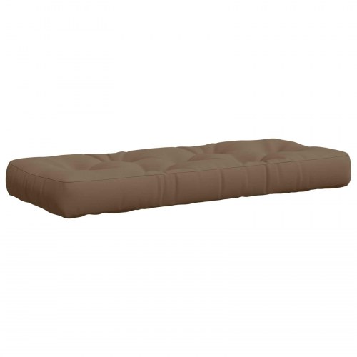 Pallesædepude VIANEN - gråbrun 120 x 50 x 12 cm