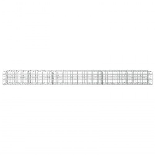 Gabionkurv 600 x 20 x 50 cm - galvaniseret stål