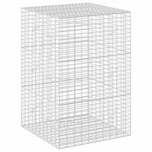 Gabionkurv i galvaniseret stål 100 x 100 x 150 cm