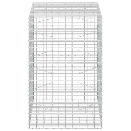 Gabionkurv i galvaniseret stål 100 x 100 x 150 cm
