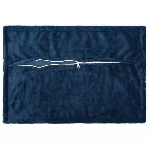Pudebetræk HOUTEN mørkeblå 50 x 80 cm flannel - 6 stk.