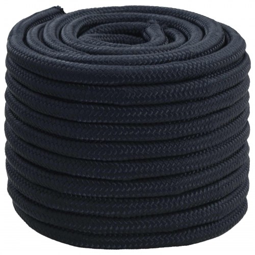 Universaltov 25 mm 25 m polyester - kongelig blå