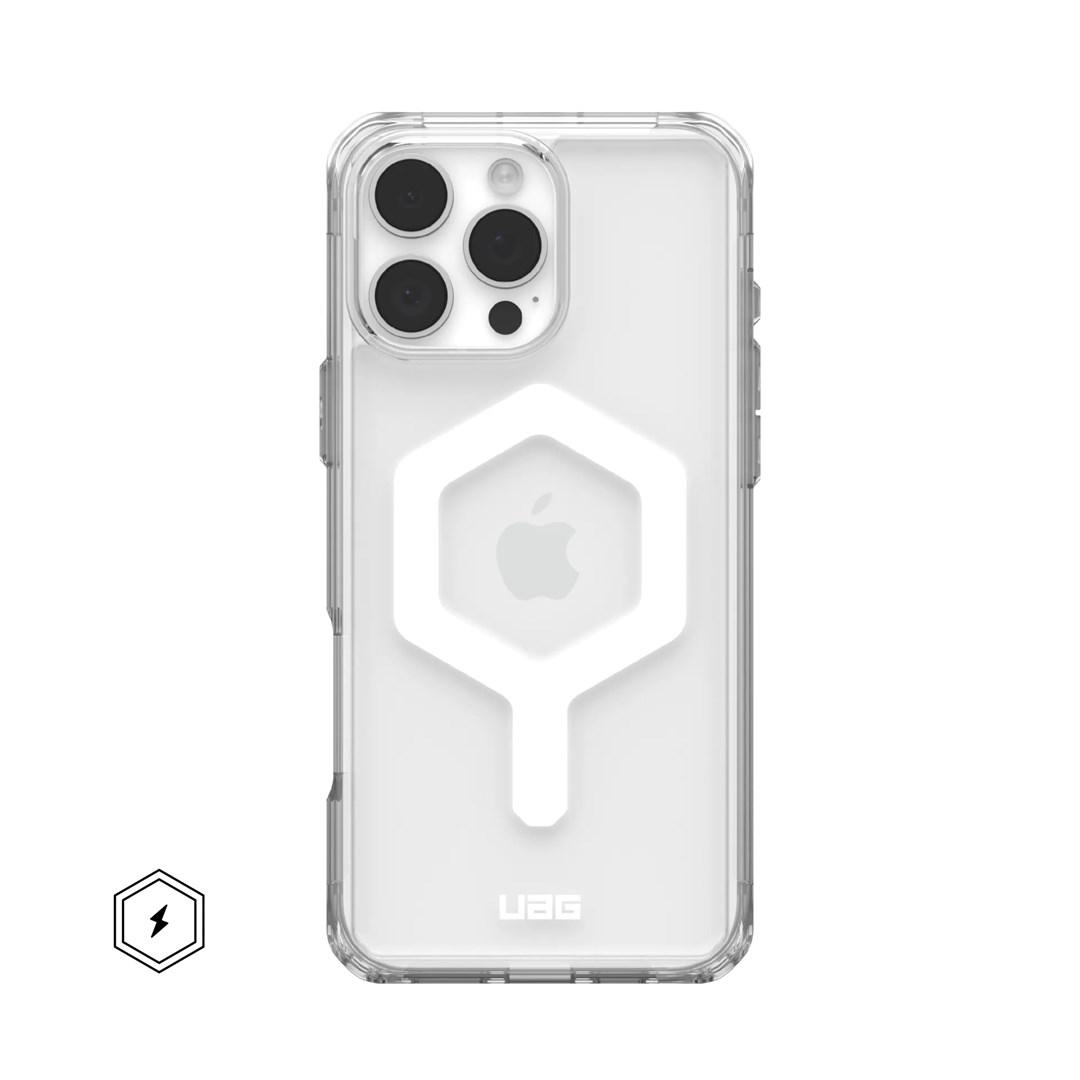 Mobilcover Urban Armor Gear Plyo til Apple 17,5 cm (6,9") - transparent/hvid