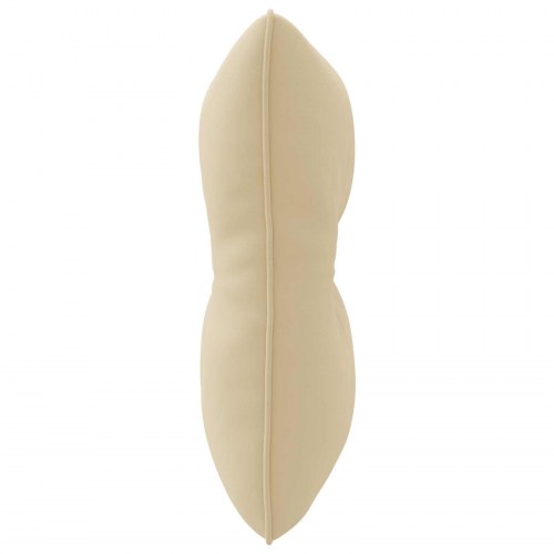 Rygpude PUTTEN beige 40 x 40 x 10 cm