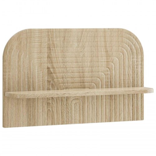Væghylder 2 stk. Sonoma-eg 60 x 13,5 x 37,5 cm