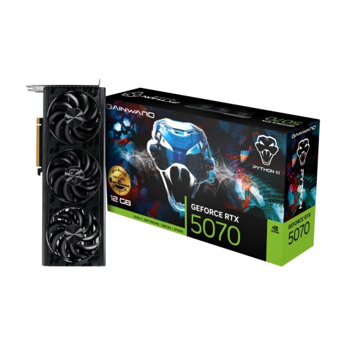 Grafikkort Gainward GeForce RTX 5070 Python III OC - 12 GB