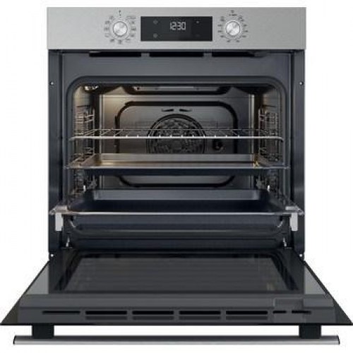 Indbygningsovn Whirlpool OMR58HU1X - rustfrit stål