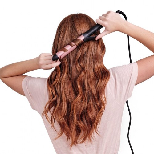 Krøllejern BaByliss C452E 32 mm - sort/rosa